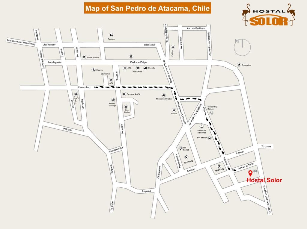 Hostal Solor San Pedro de Atacama Exterior foto